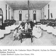 The Girls' Ward at the Catherine Hayees Hospital, Asylum for Destitute Children, Randwick